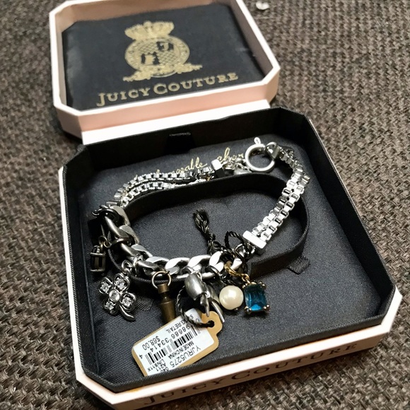 Juicy Couture vintage bracelet set with charms - Picture 2 of 6